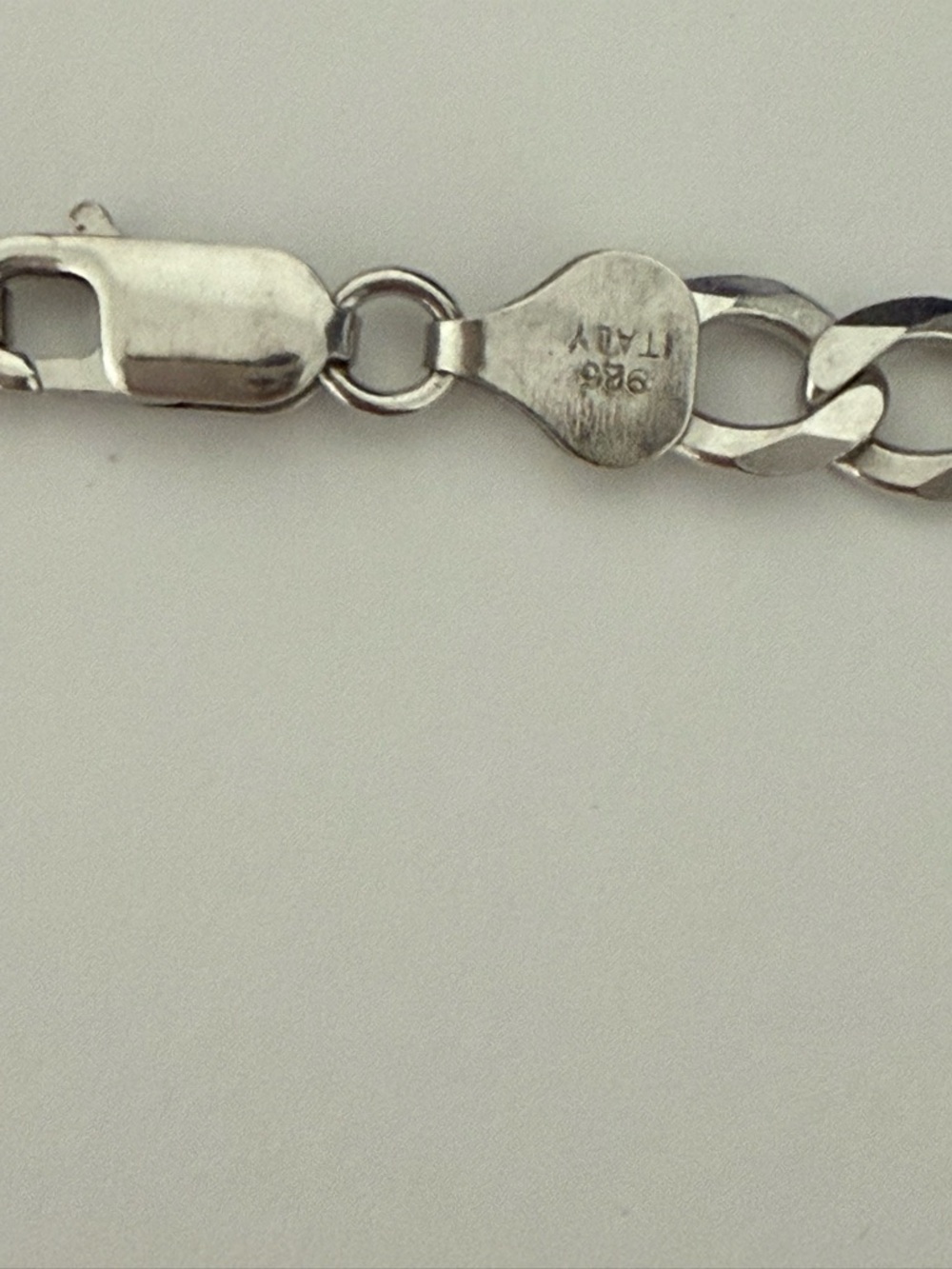 Curb Silver Chain Necklace✨ - Picture 2 of 2